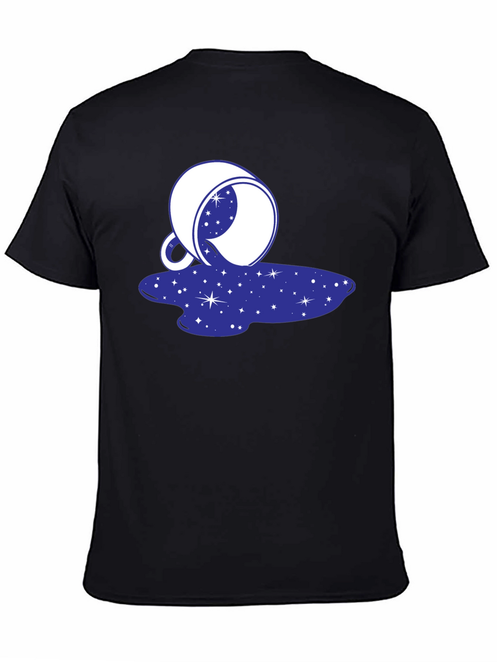 Cosmic Spill T-Shirt - Galaxy Design