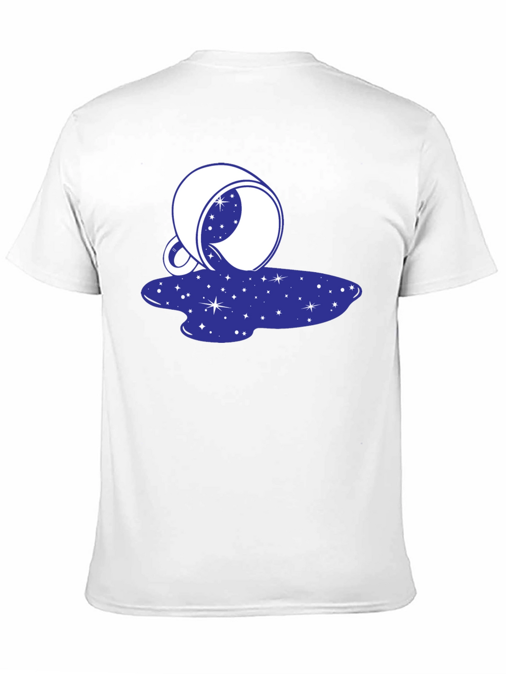 Cosmic Spill T-Shirt - Galaxy Design