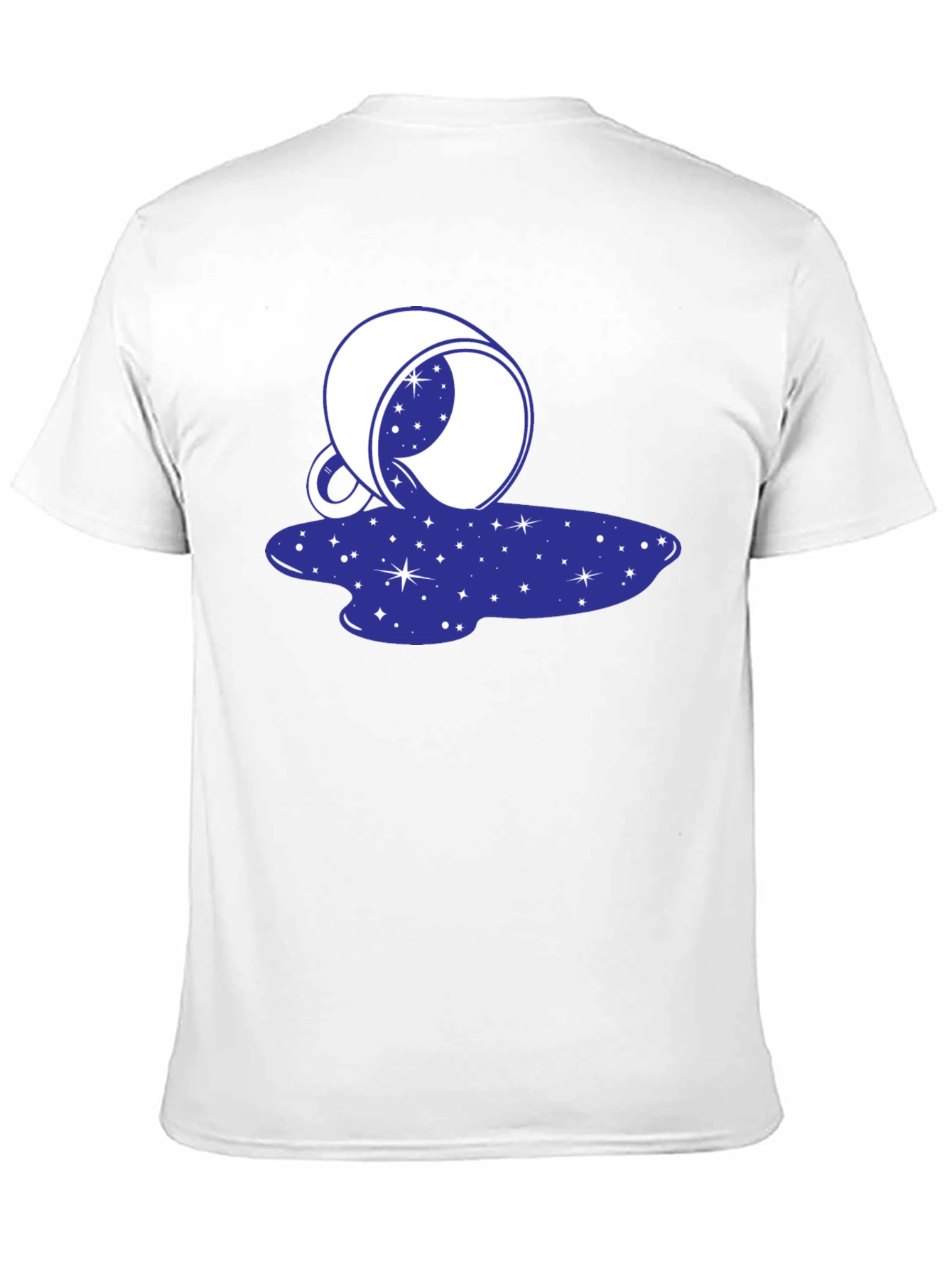 Cosmic Spill T-Shirt - Galaxy Design