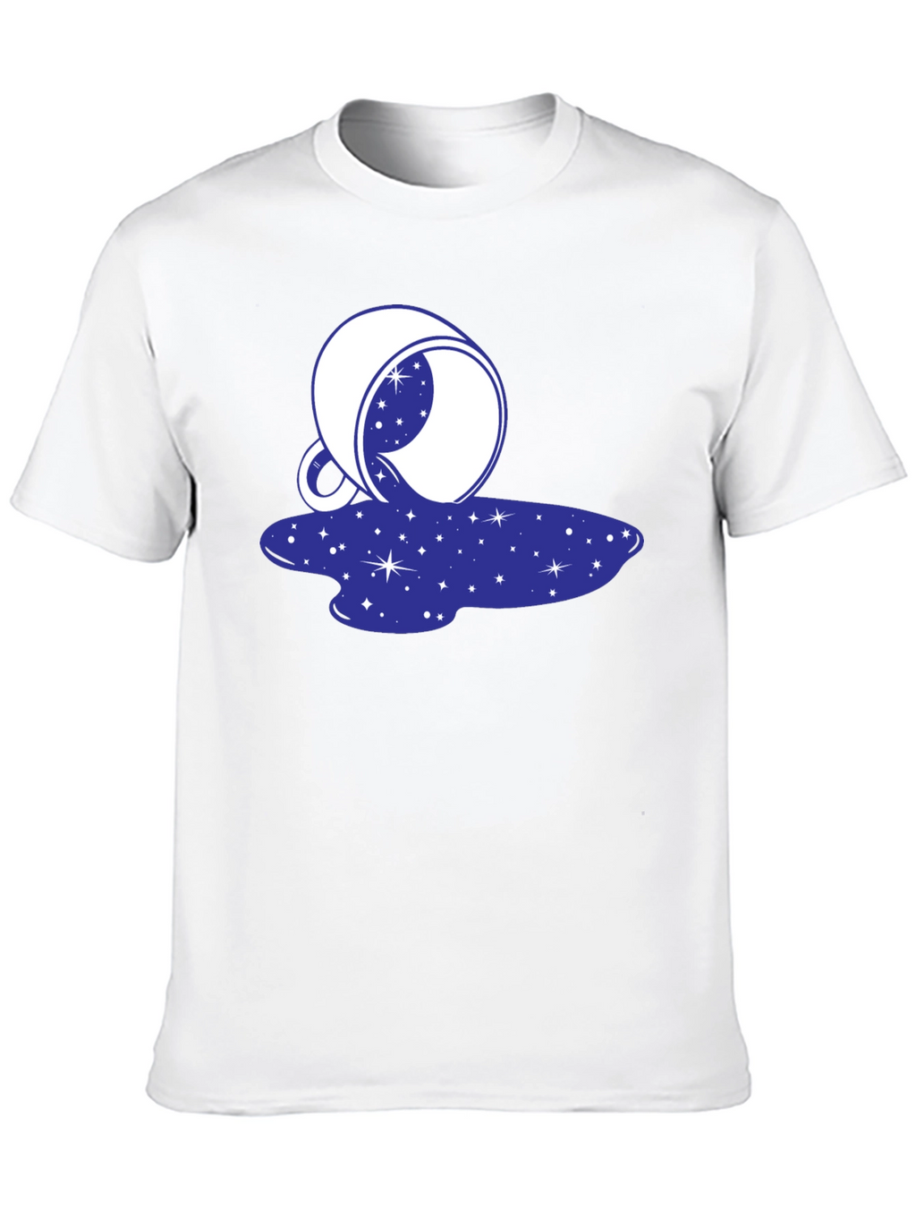 Cosmic Spill T-Shirt - Galaxy Design