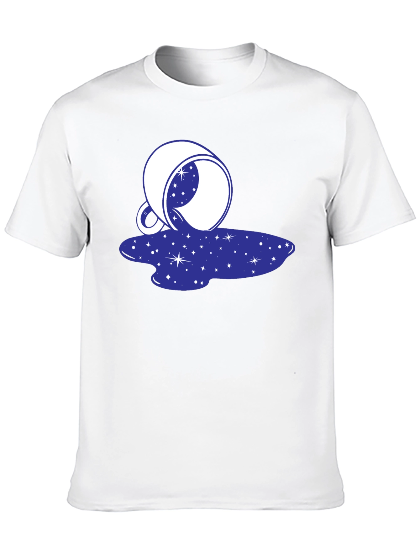 Cosmic Spill T-Shirt - Galaxy Design
