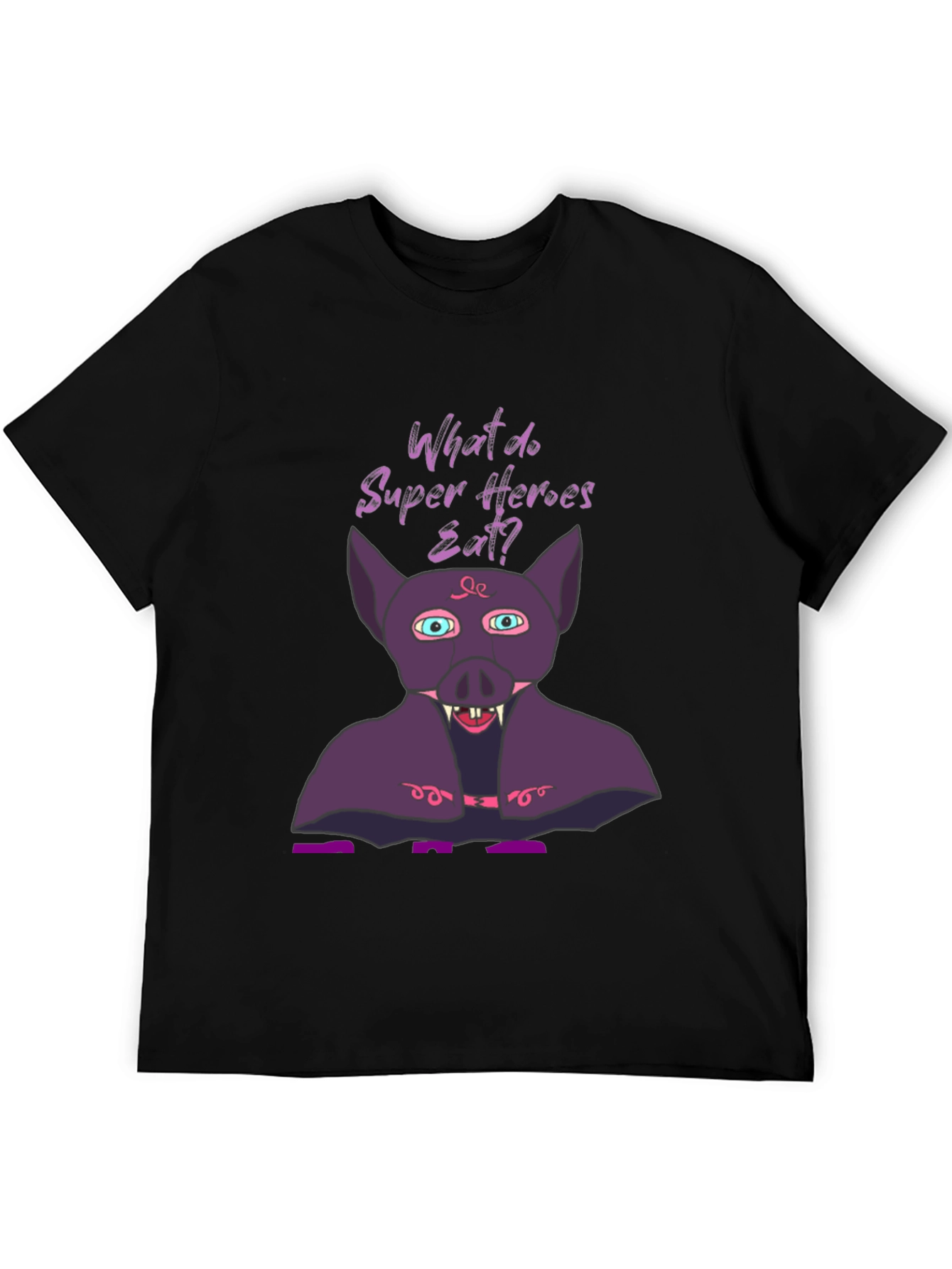 Superhero Diet T-Shirt - Bat Eat!