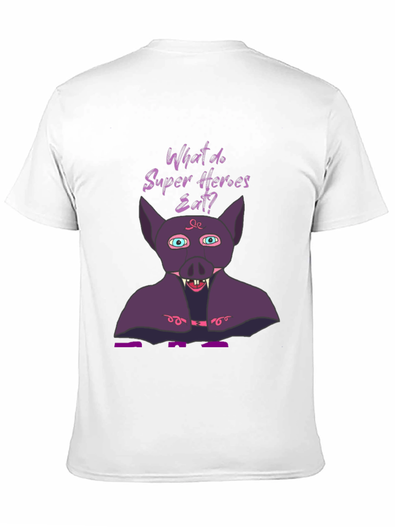 Superhero Diet T-Shirt - Bat Eat!