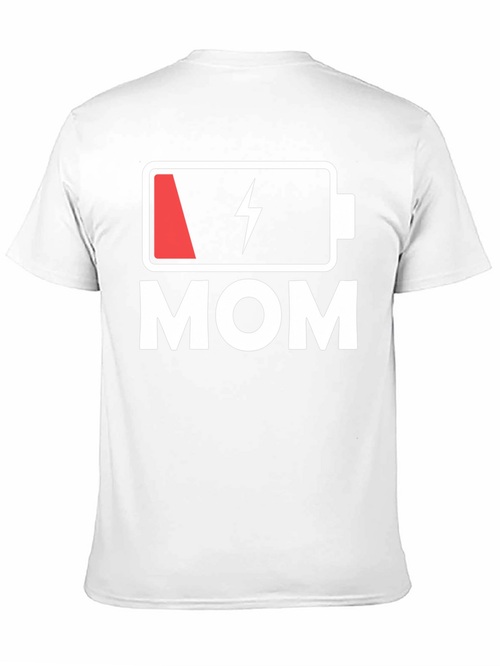 Low Battery Mom Graphic T-Shirt