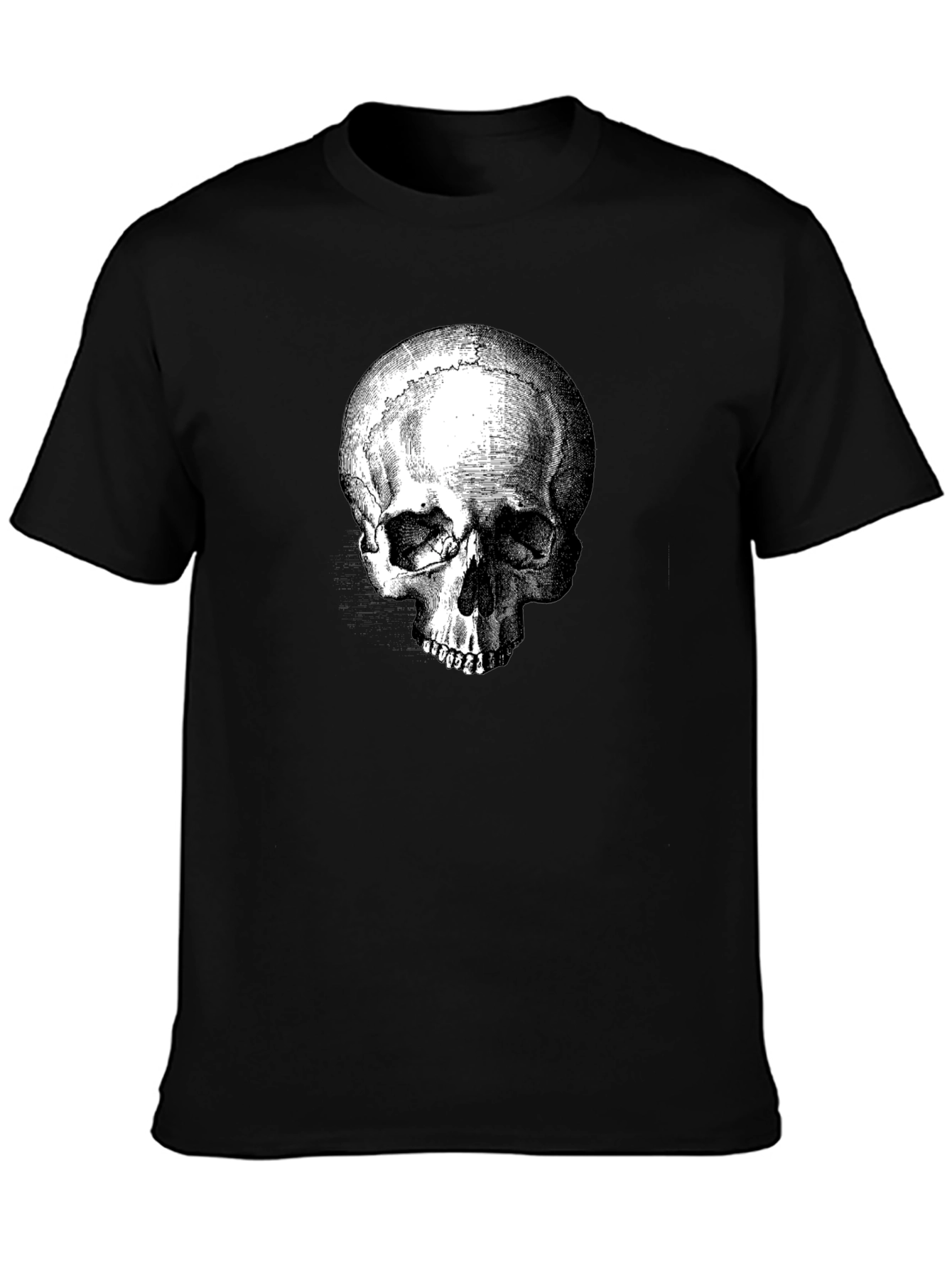 Skull Graphic T-Shirt - Gothic Style Tee
