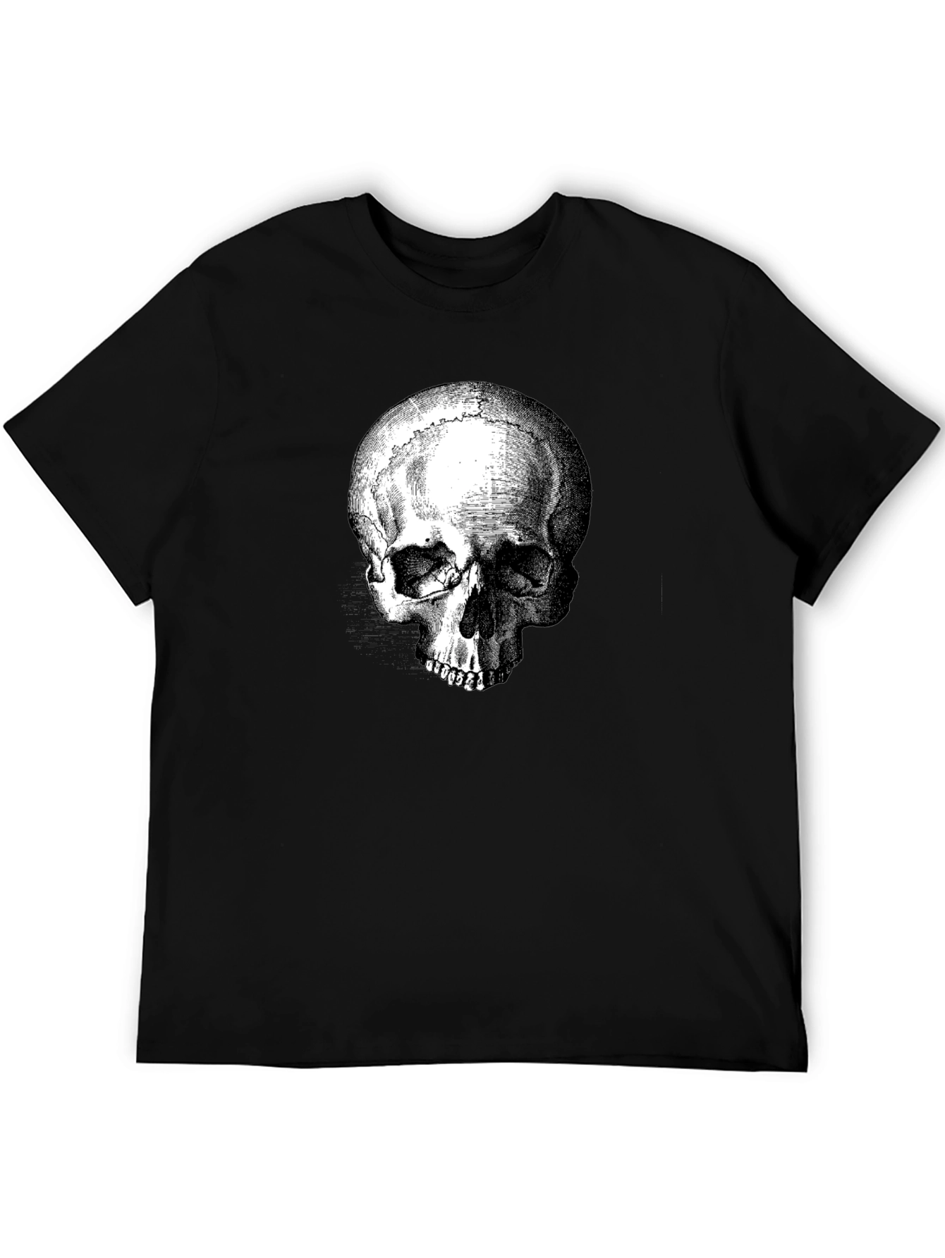 Skull Graphic T-Shirt - Gothic Style Tee