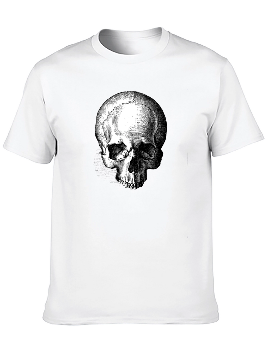 Skull Graphic T-Shirt - Gothic Style Tee