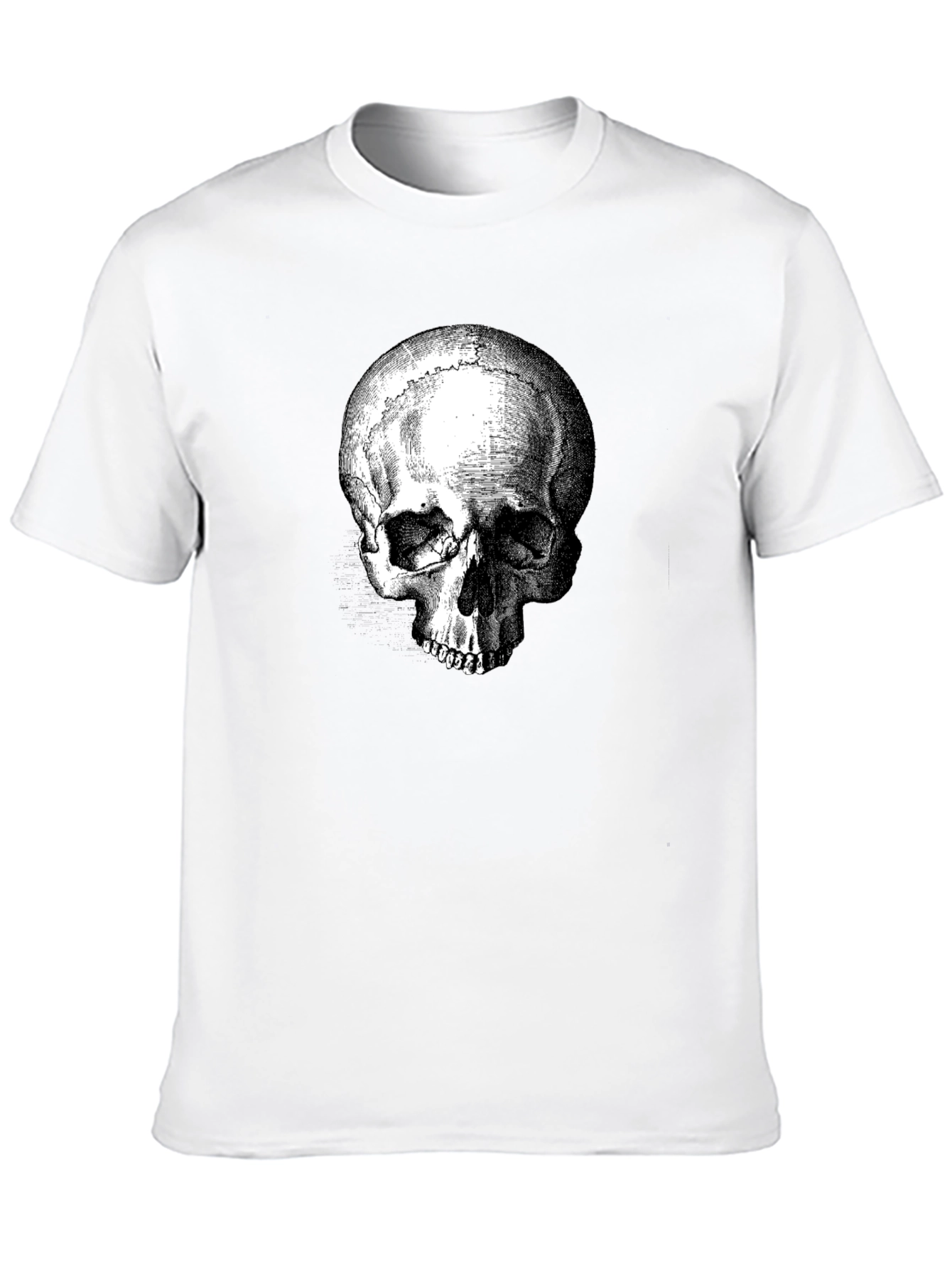 Skull Graphic T-Shirt - Gothic Style Tee