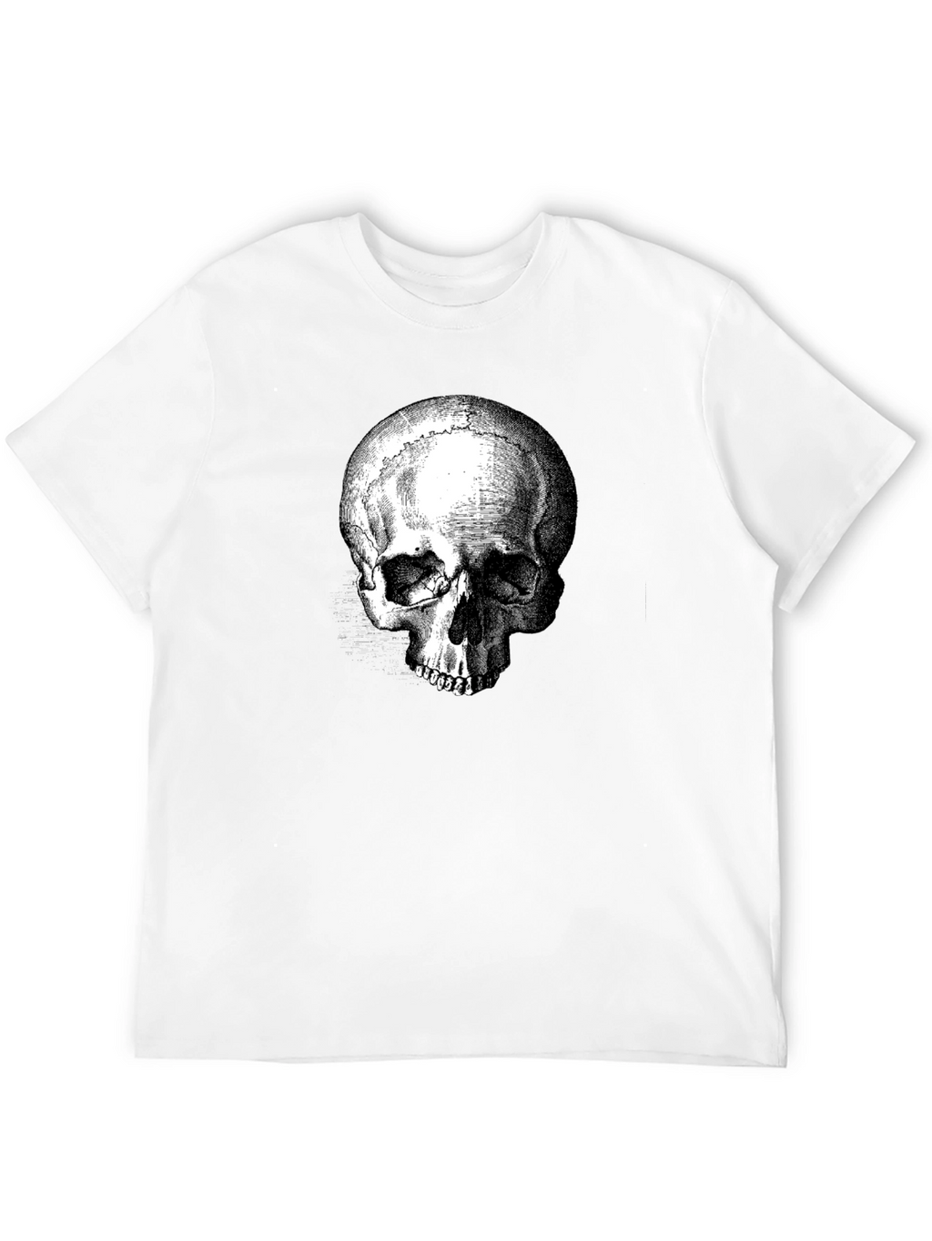 Skull Graphic T-Shirt - Gothic Style Tee