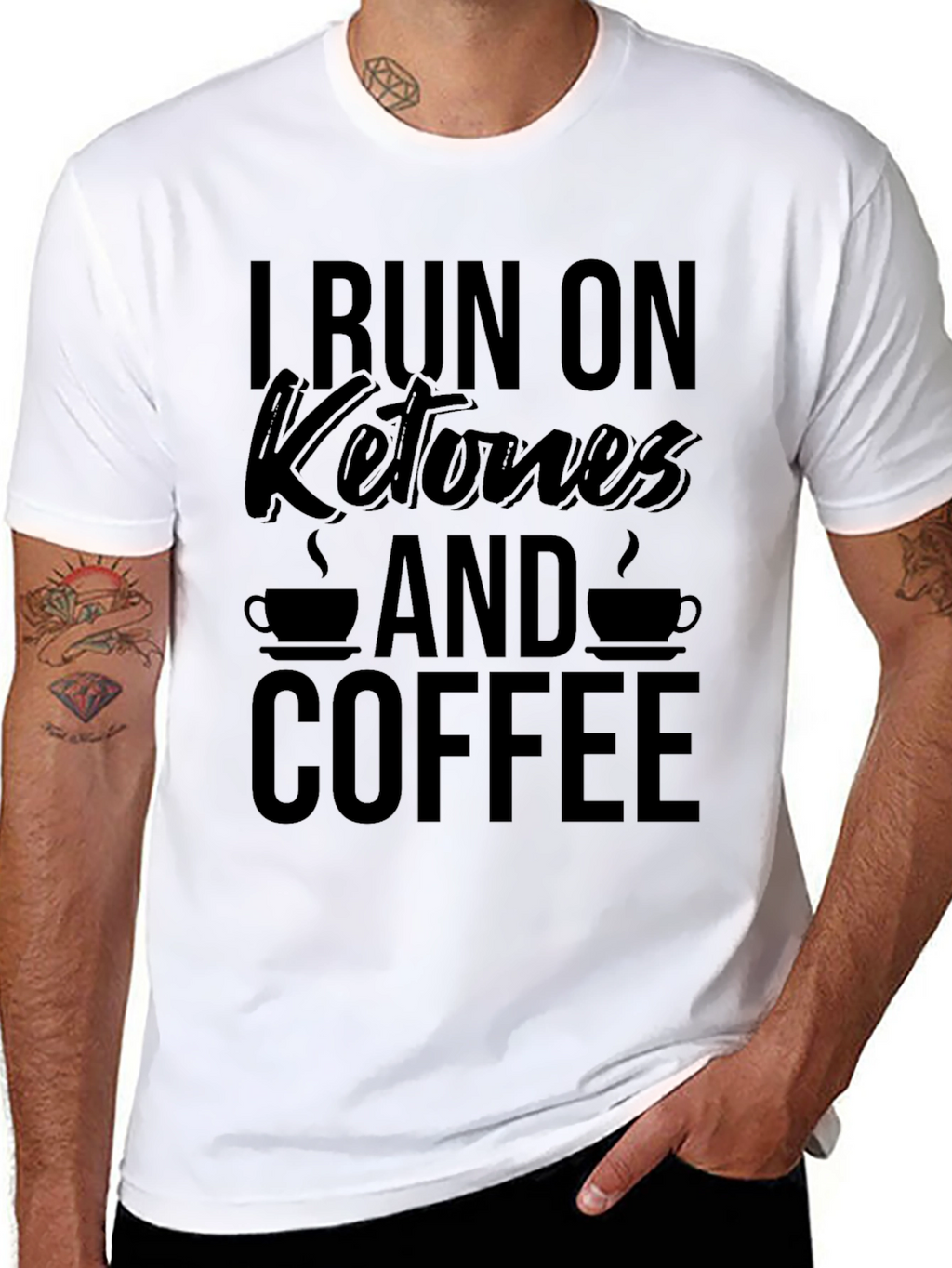 I Run On Ketones And Coffee Graphic Tee
