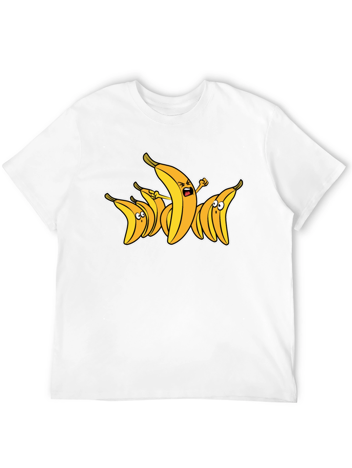 Funny Banana Cartoon Graphic T-Shirt