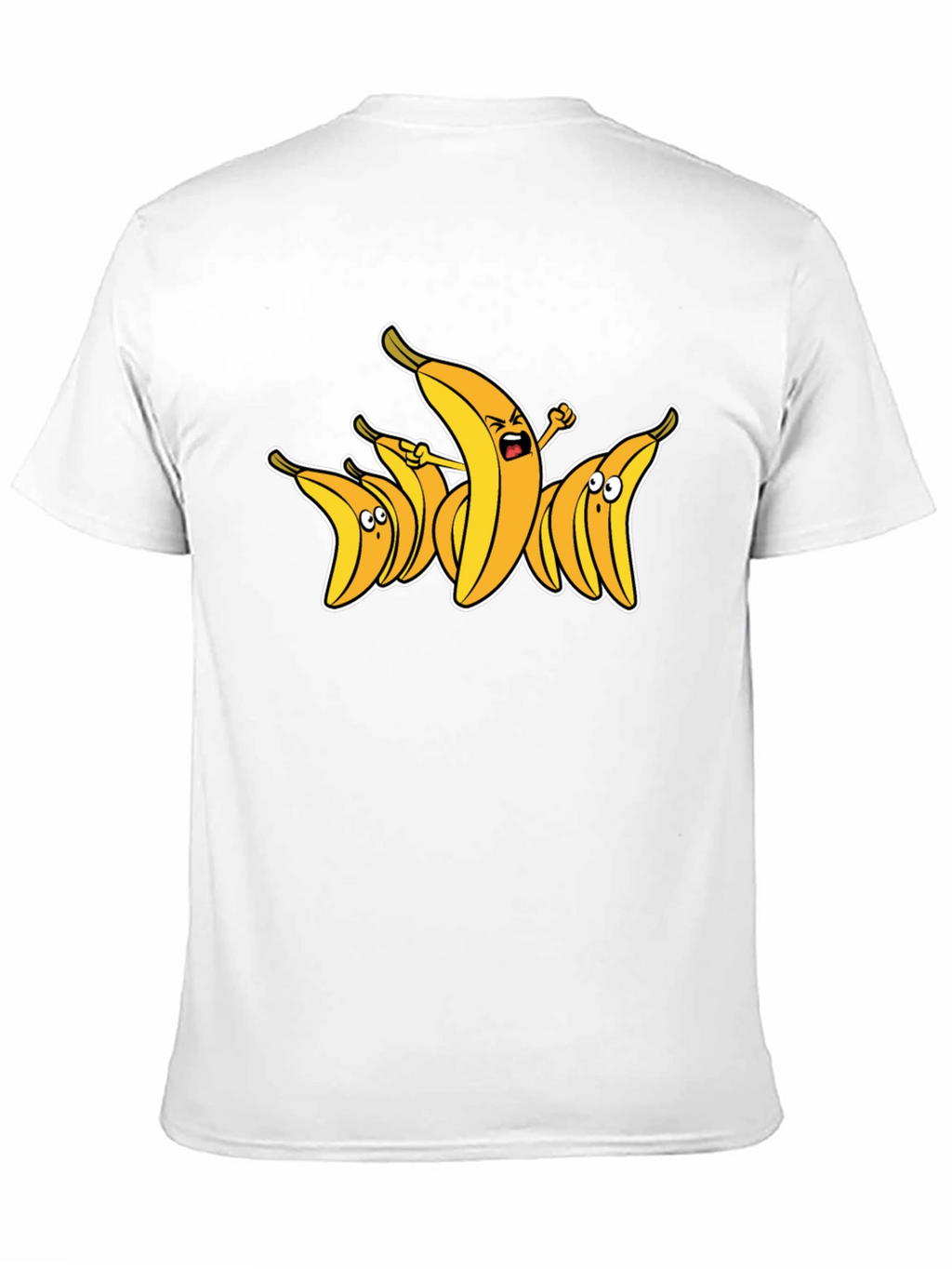 Funny Banana Cartoon Graphic T-Shirt
