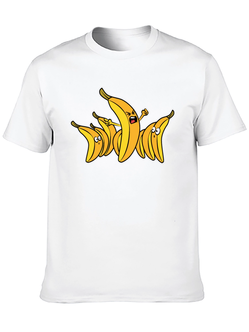 Funny Banana Cartoon Graphic T-Shirt