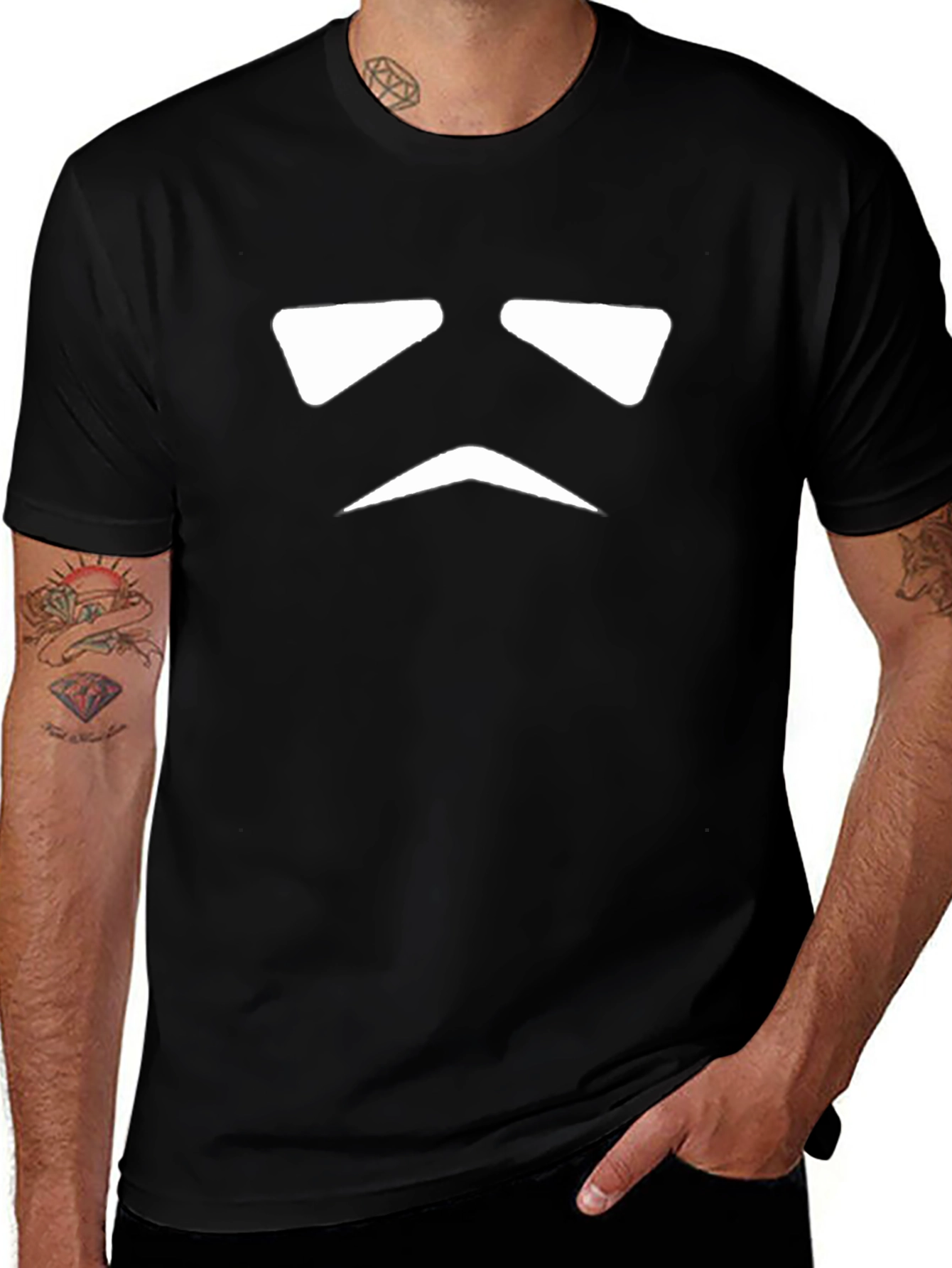 Stormtrooper Graphic Tee - Black Star Wars T-Shirt
