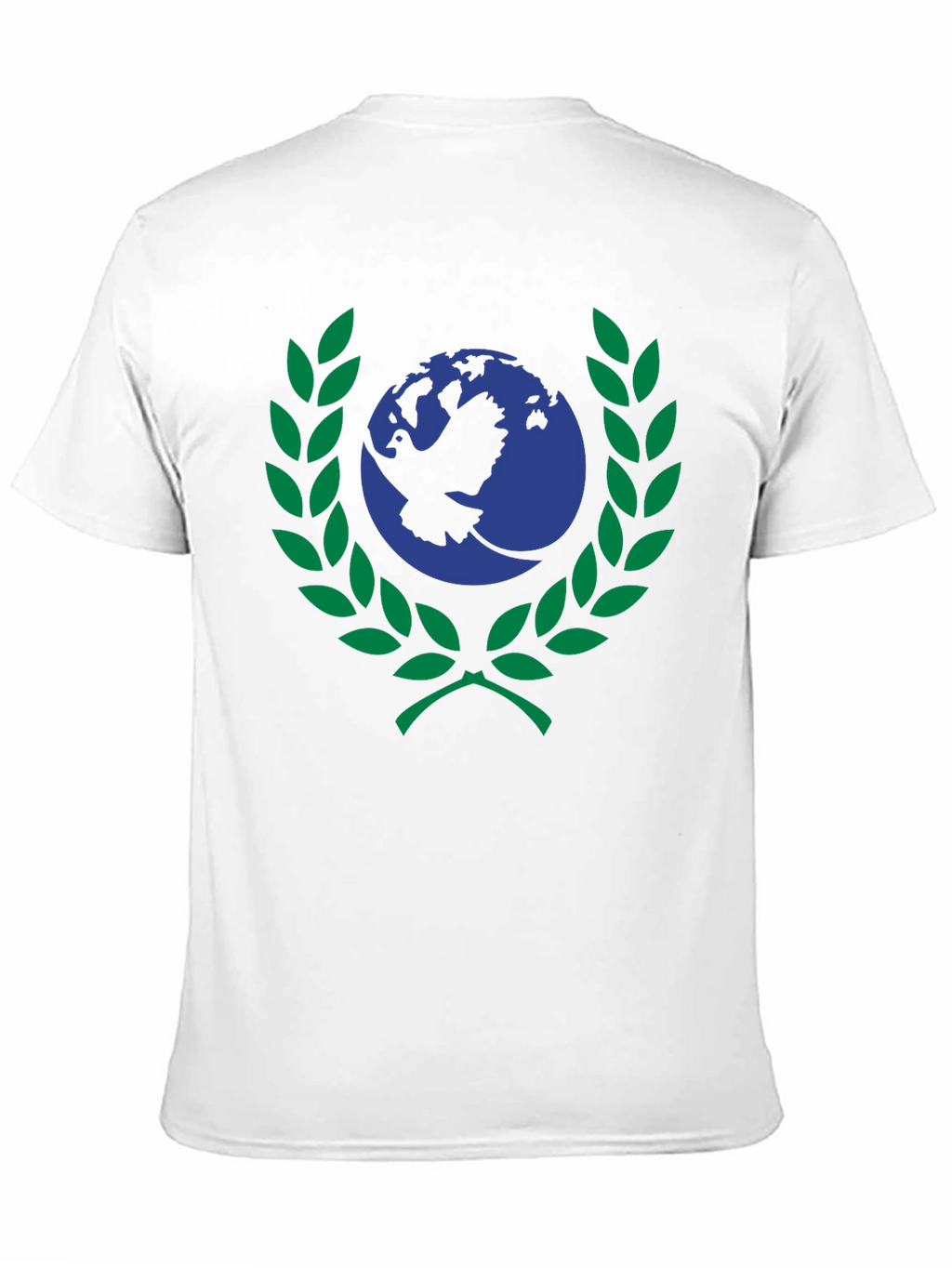 Peace Dove Globe Graphic Tee - Black