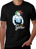 I Sweat Glitter Graphic T-Shirt