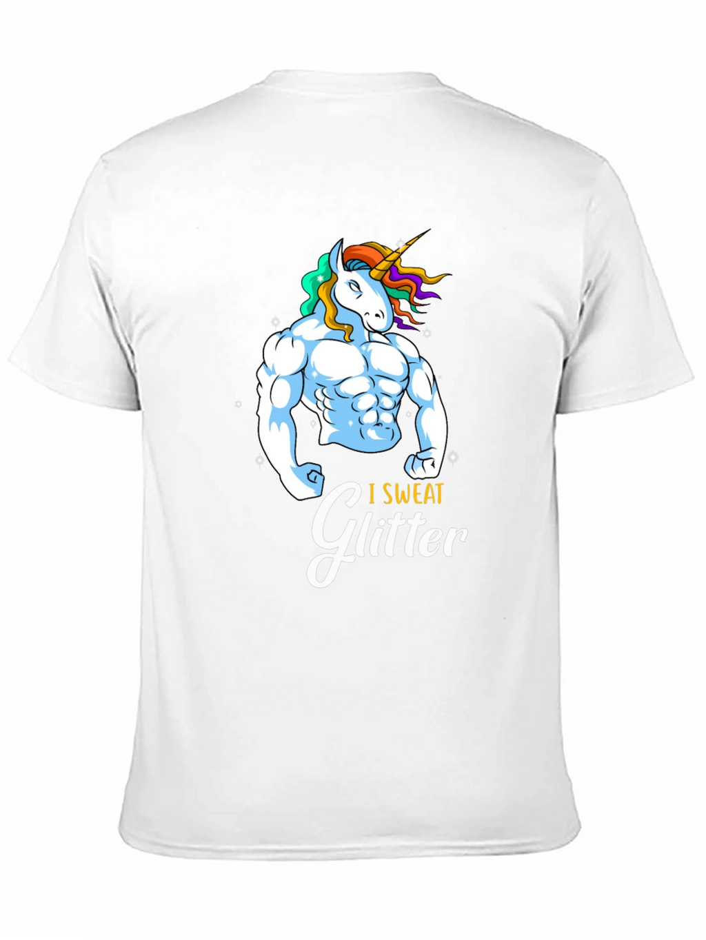 I Sweat Glitter Graphic T-Shirt