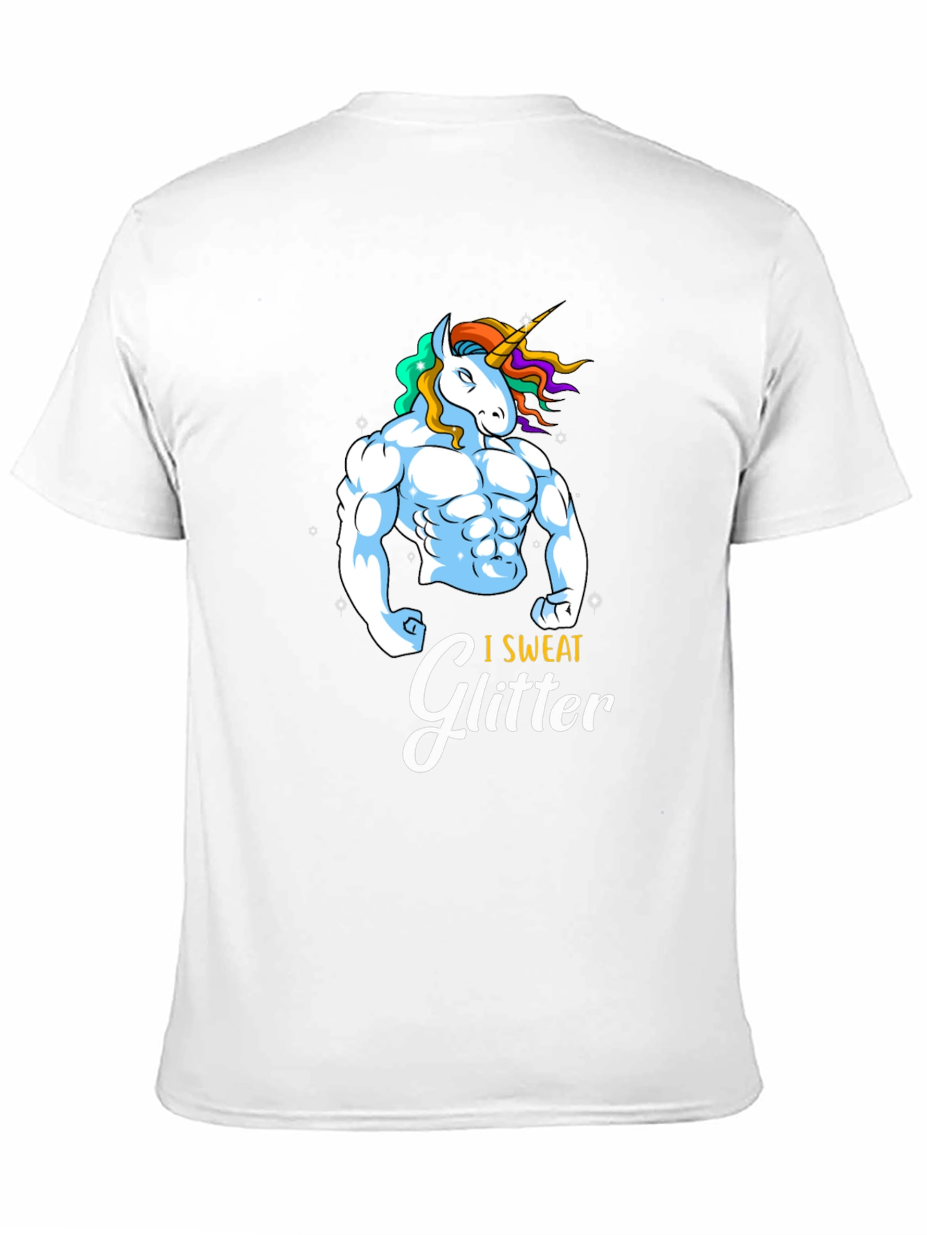 I Sweat Glitter Graphic T-Shirt
