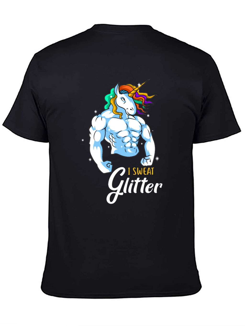 I Sweat Glitter Graphic T-Shirt