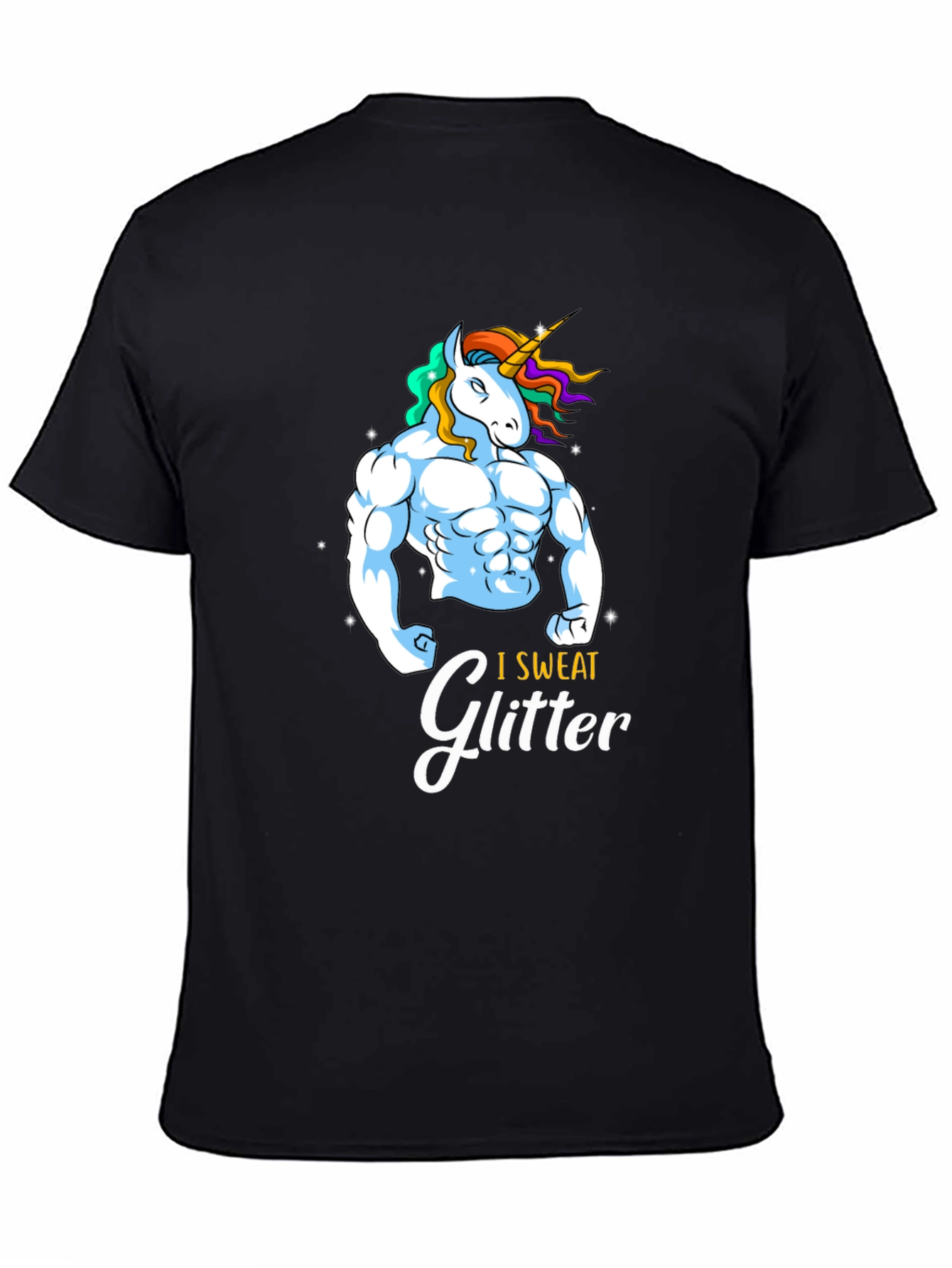 I Sweat Glitter Graphic T-Shirt