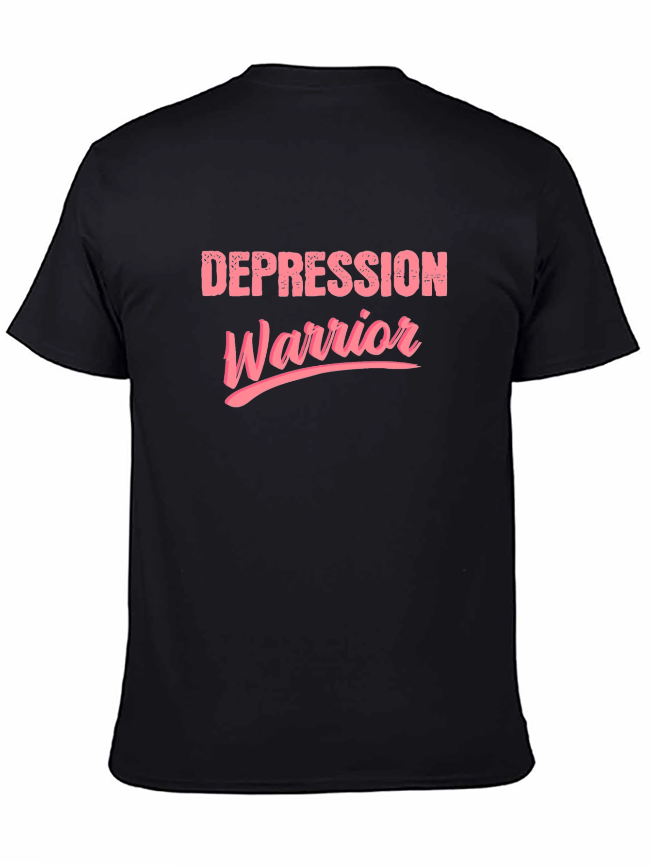 Depression Warrior Black T-Shirt