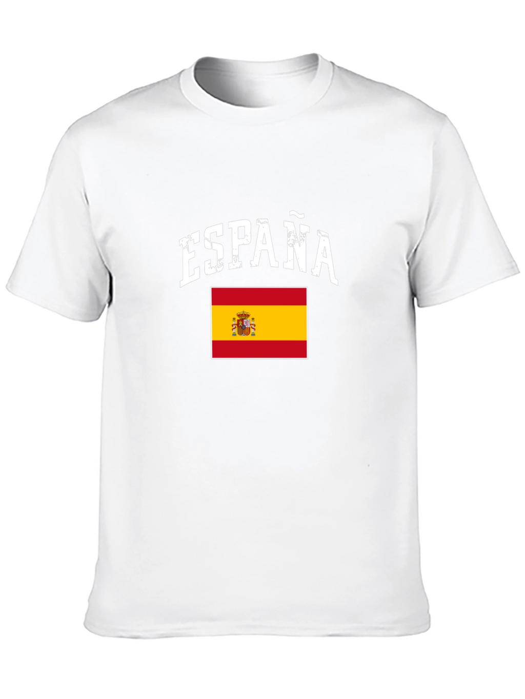 España Flag Graphic Tee - Black