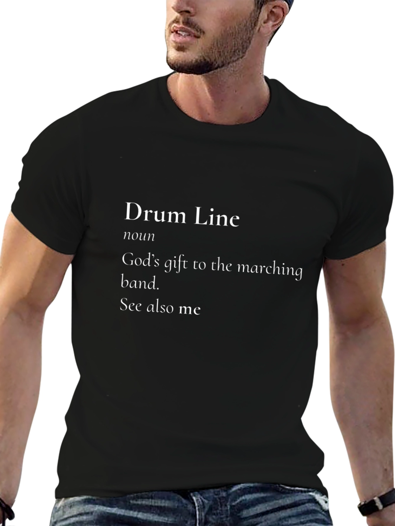 Drum Line Definition T-Shirt - Marching Band Humor