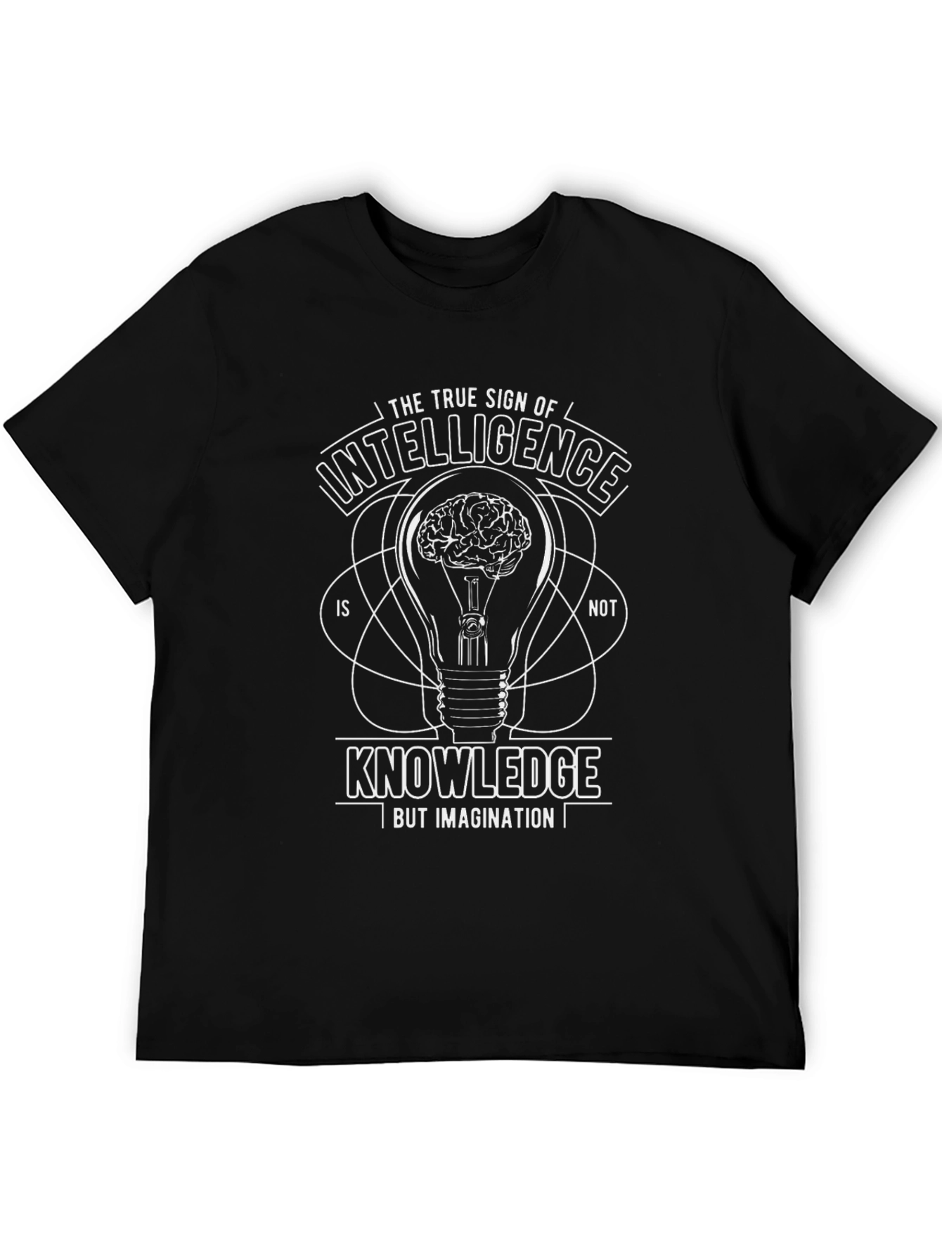 Intelligence Imagination Graphic T-Shirt