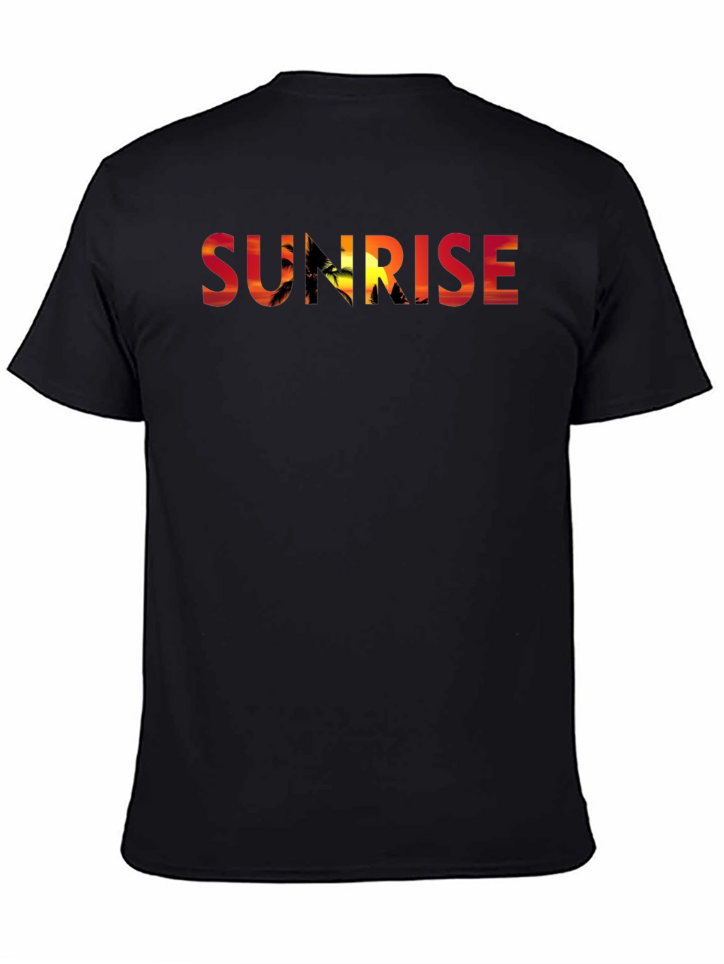 Sunrise Palm Tree Graphic T-Shirt