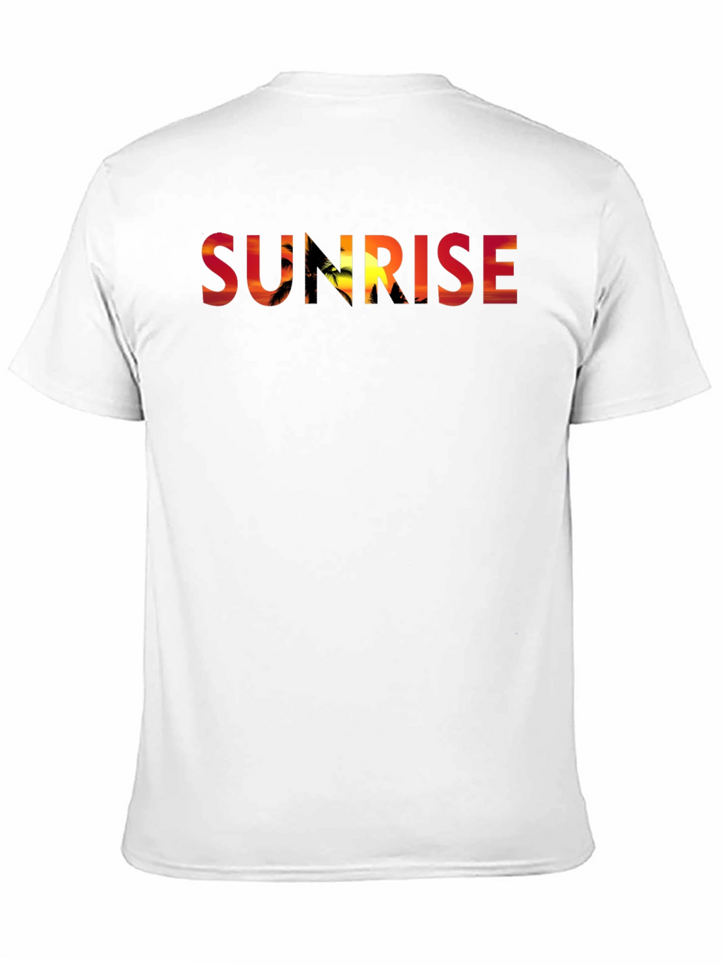 Sunrise Palm Tree Graphic T-Shirt