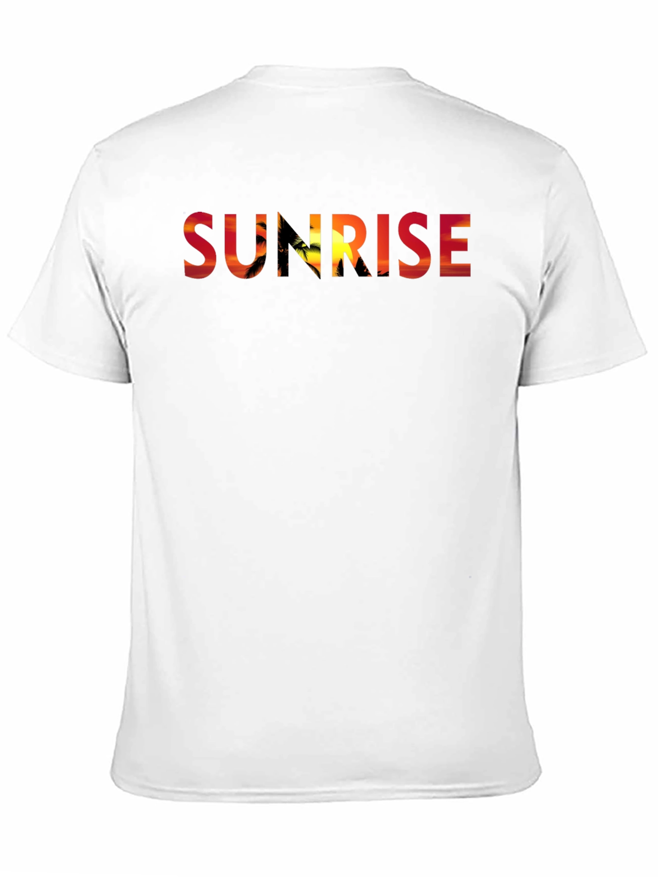 Sunrise Palm Tree Graphic T-Shirt