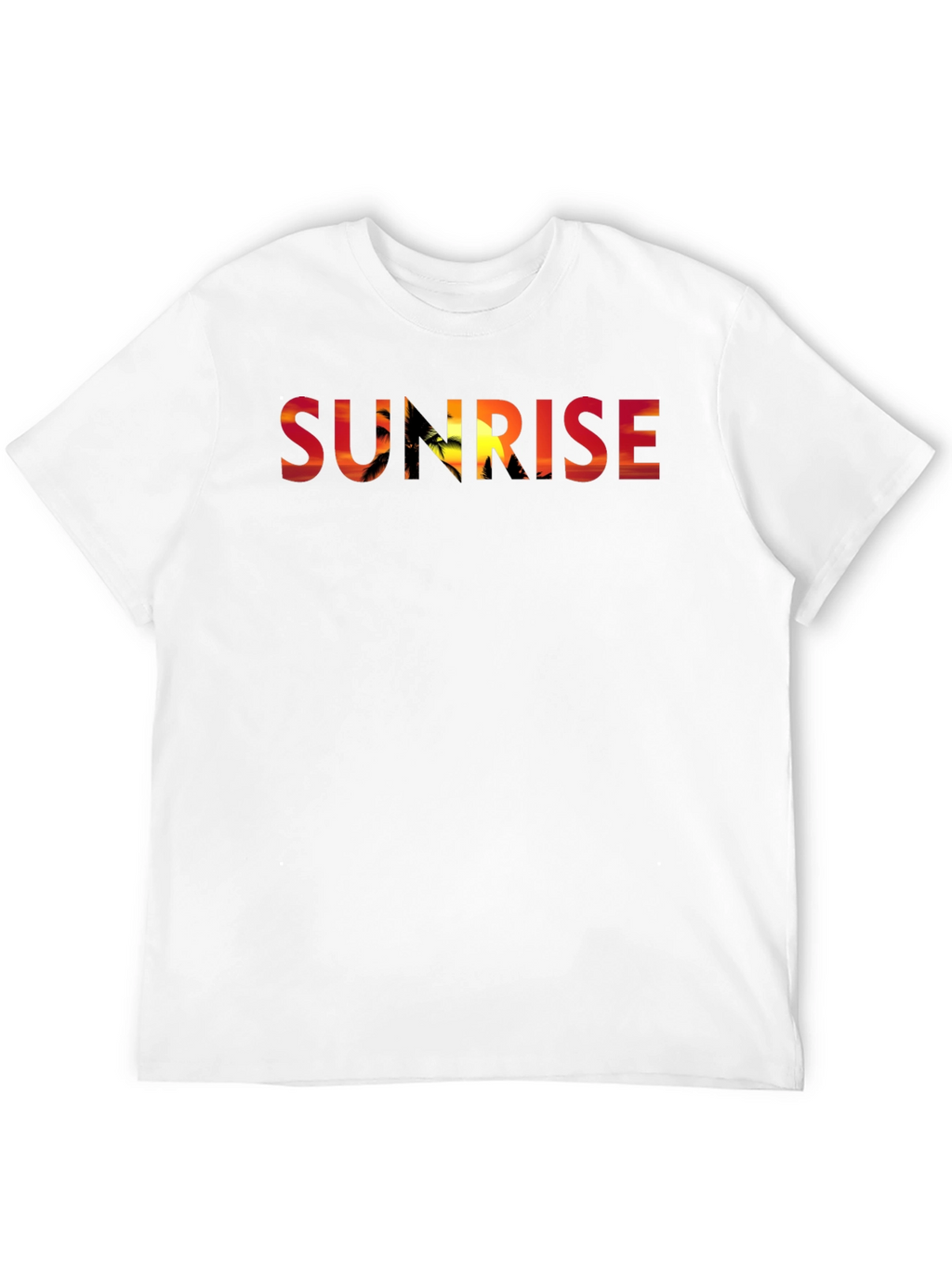 Sunrise Palm Tree Graphic T-Shirt