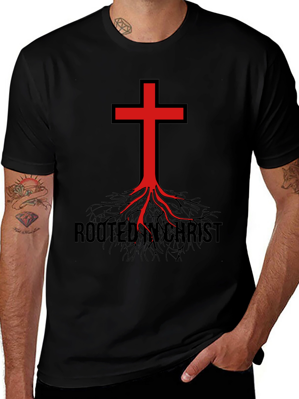 Rooted in Christ Graphic Tee