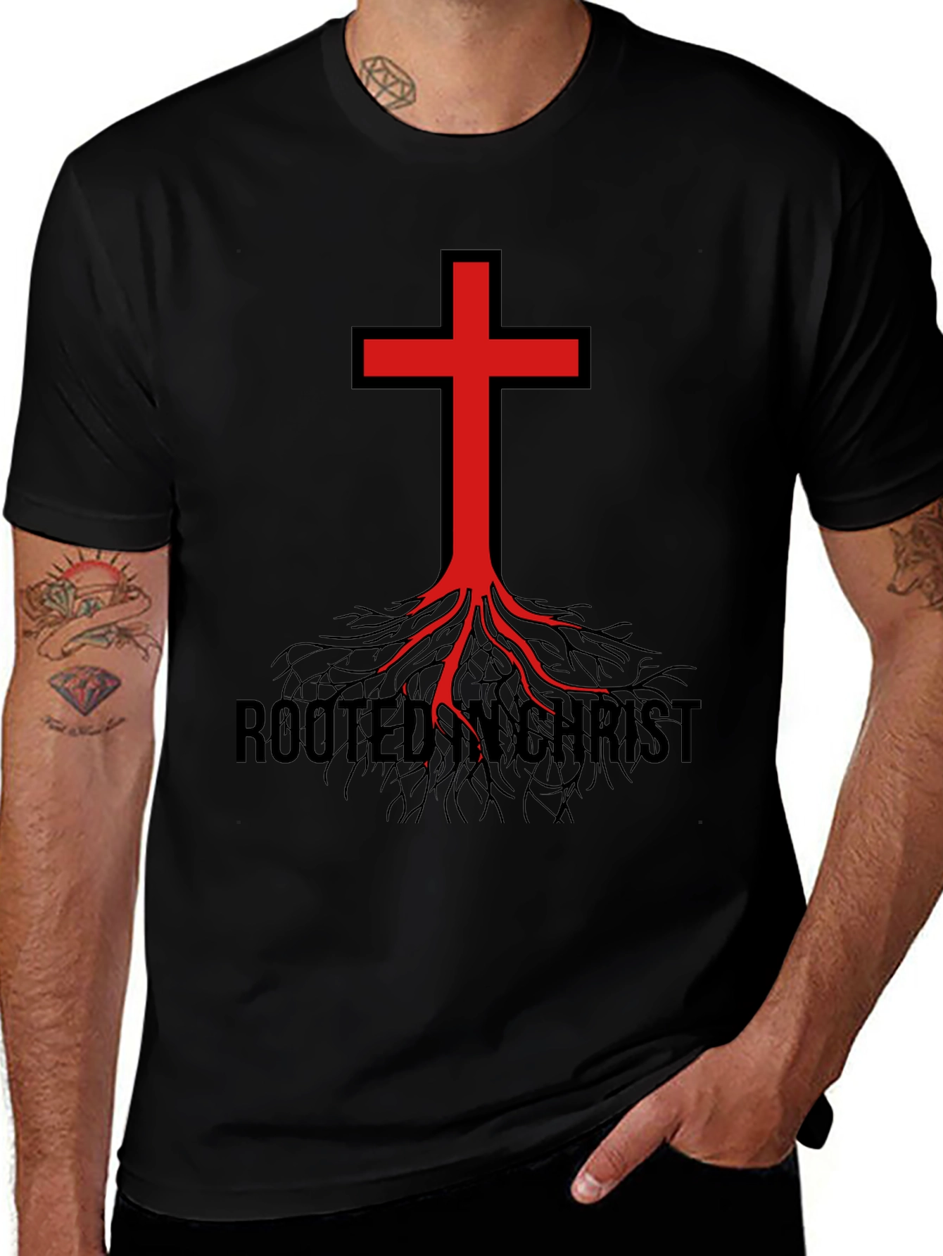 Rooted in Christ Graphic Tee