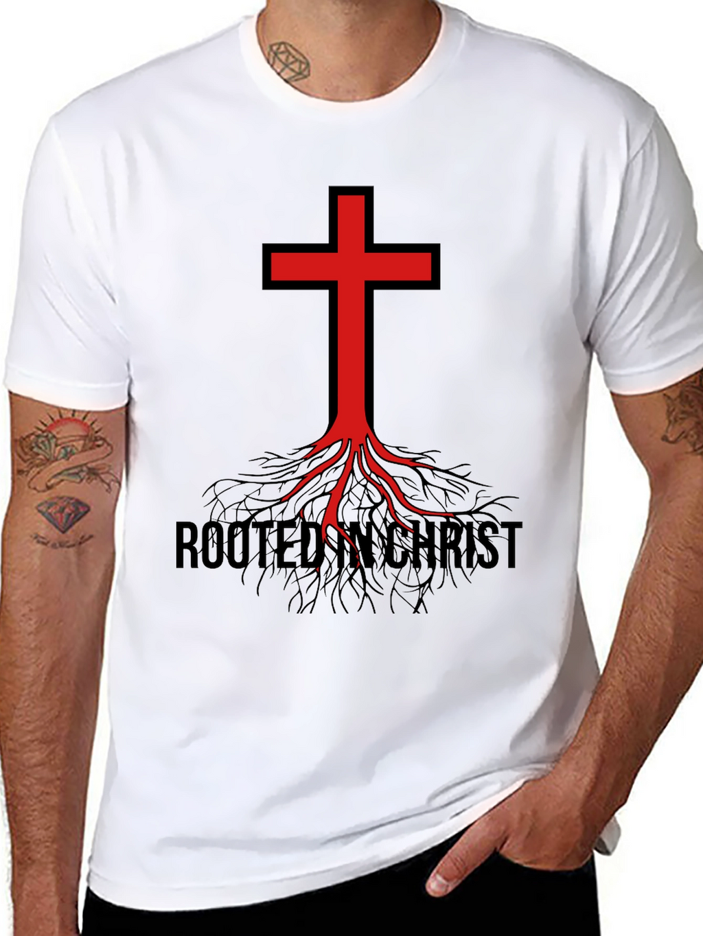 Rooted in Christ Graphic Tee