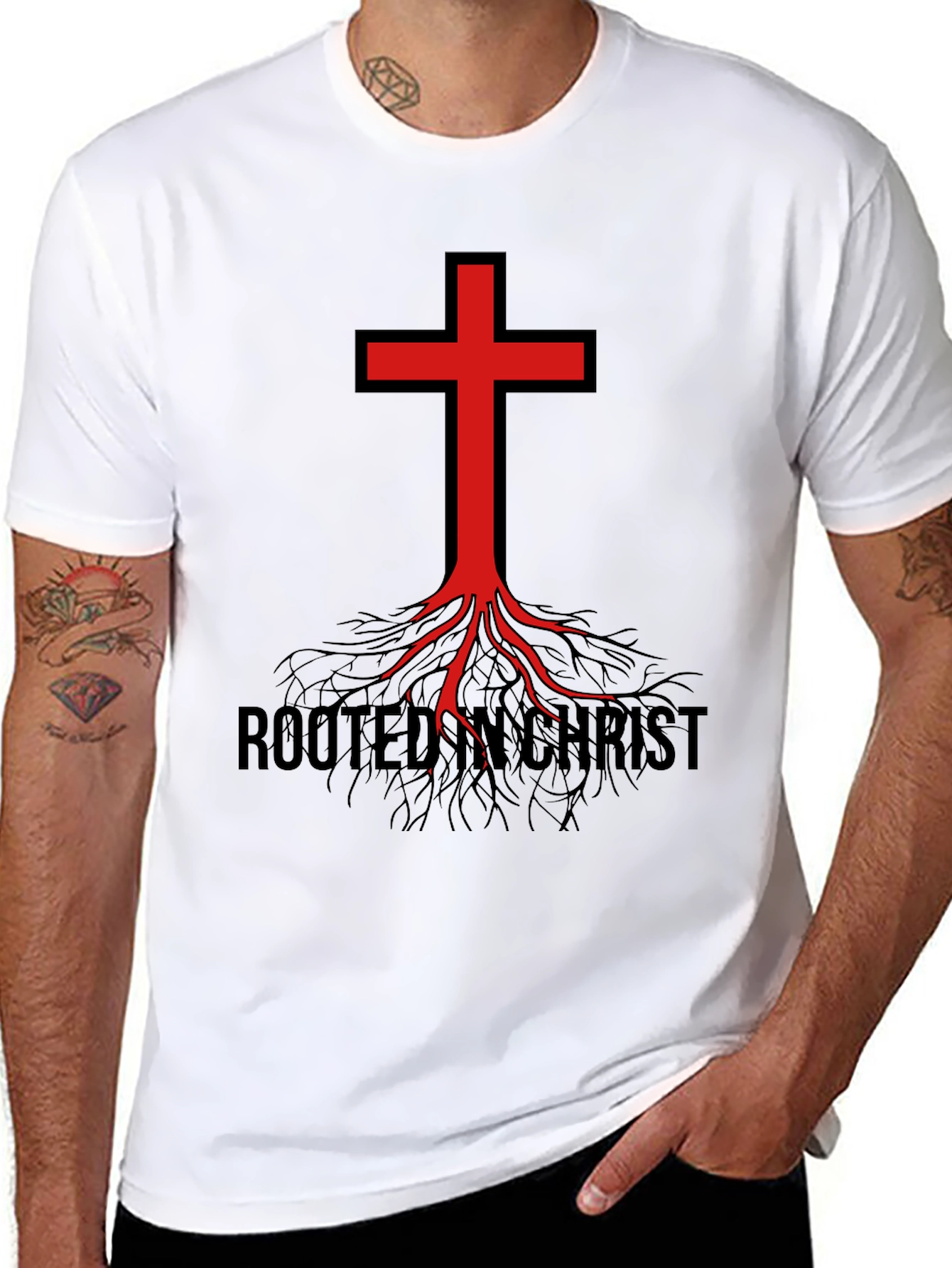 Rooted in Christ Graphic Tee