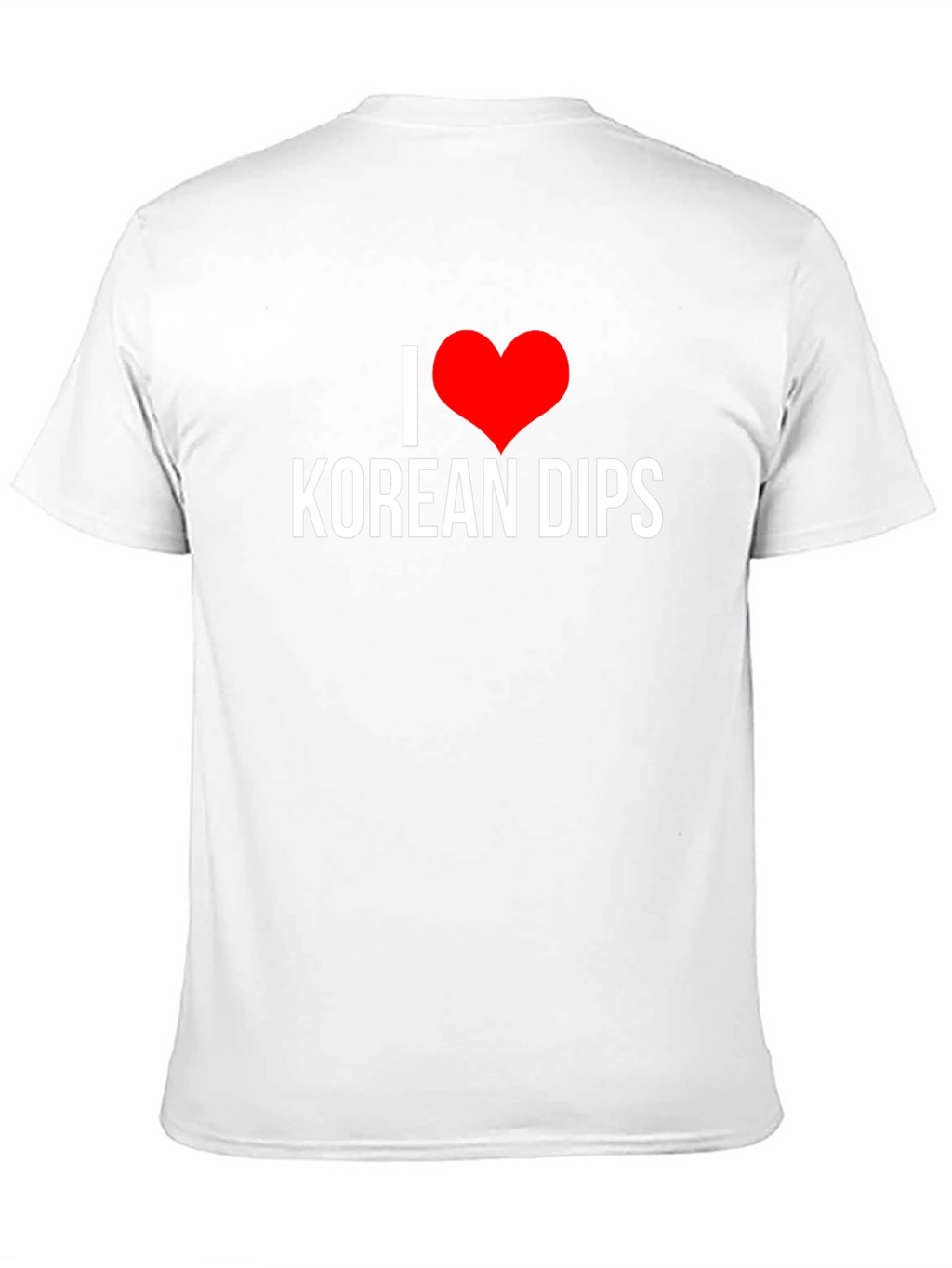 I Heart Korean Dips Black T-Shirt