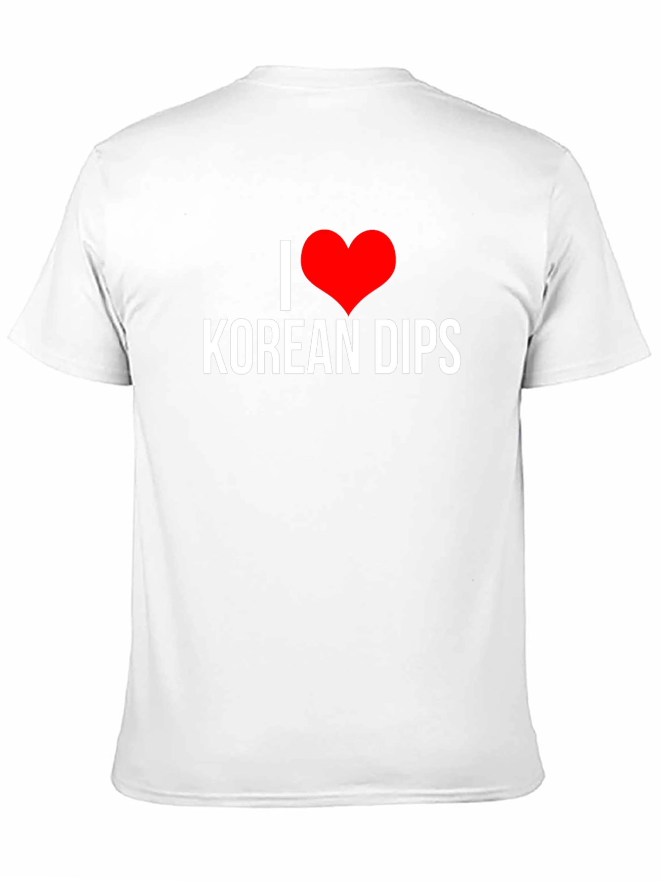 I Heart Korean Dips Black T-Shirt