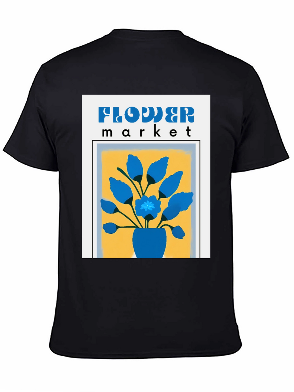 Flower Market Graphic Tee - Classic Design