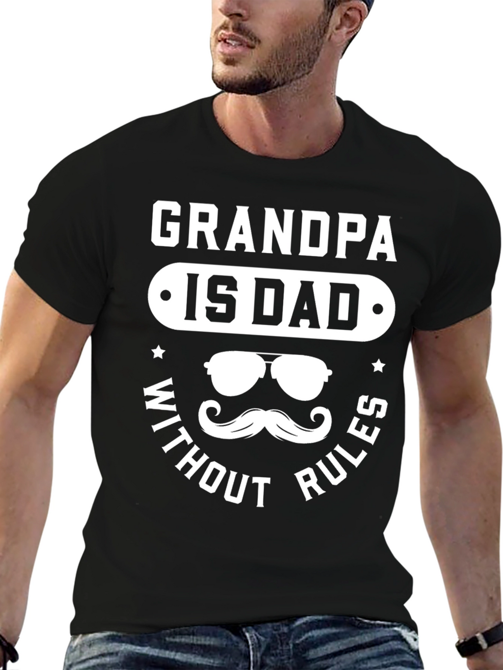 Grandpa Is Dad T-Shirt