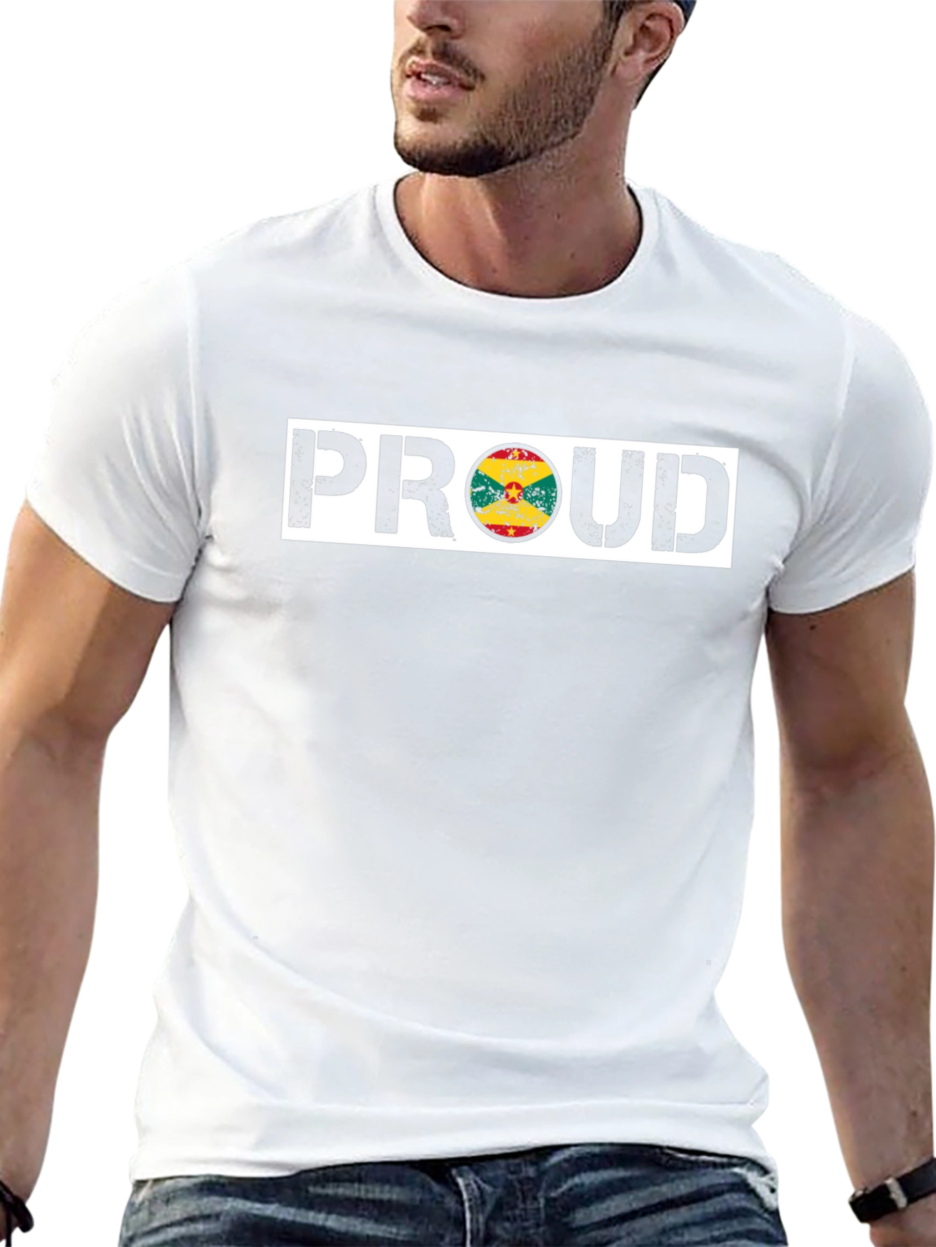 Grenada Pride T-Shirt: Black Tee