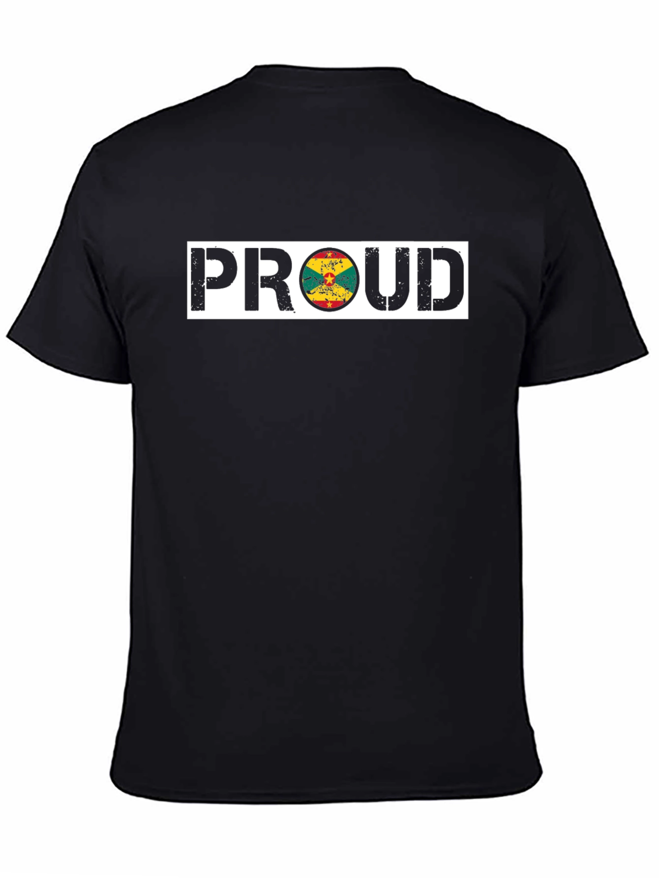 Grenada Pride T-Shirt: Black Tee