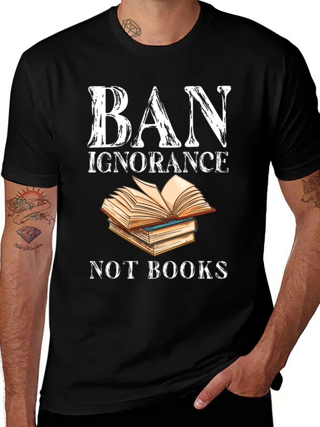 Ban Ignorance T-Shirt - Read More Books!