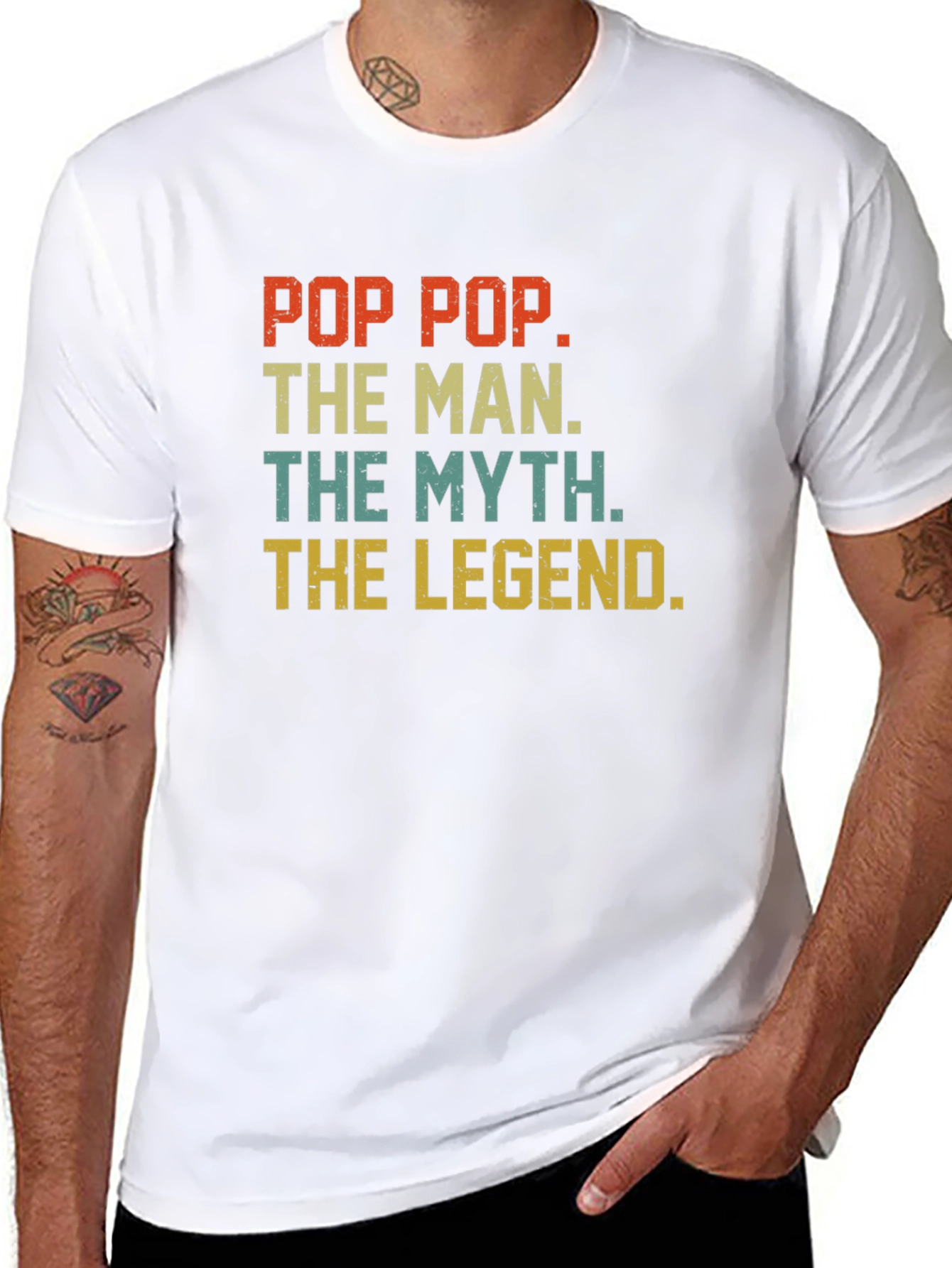 Pop Pop The Man The Myth The Legend T-Shirt