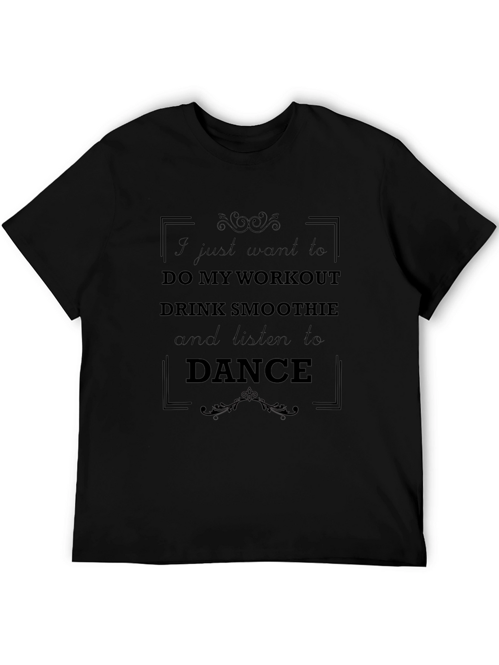 Workout Smoothie Dance Graphic Tee