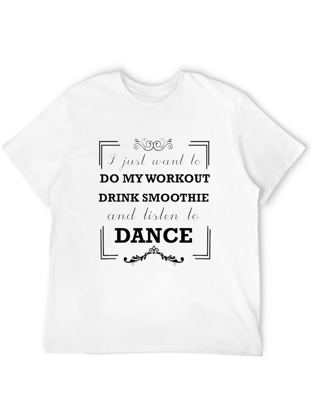 Workout Smoothie Dance Graphic Tee