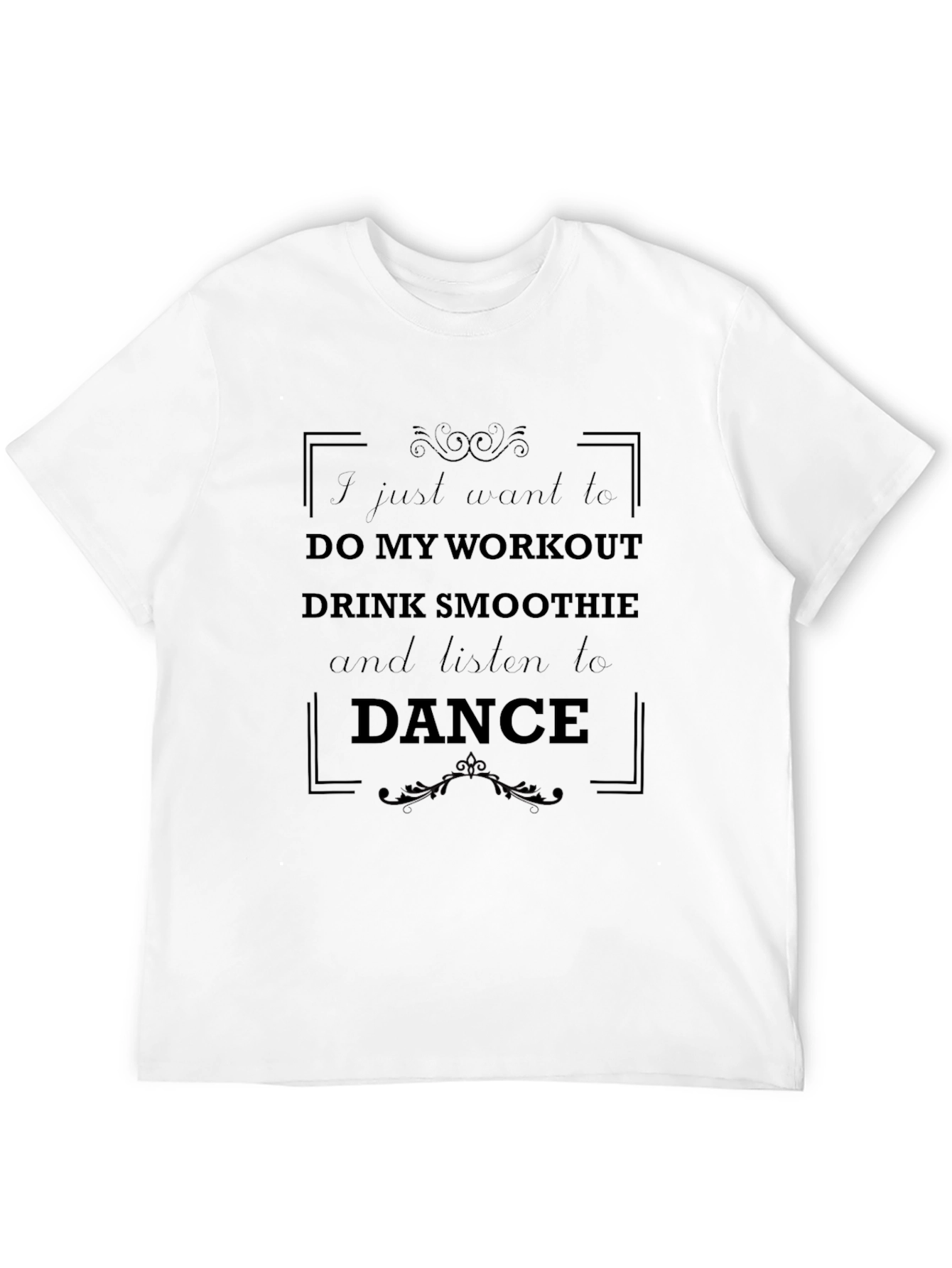 Workout Smoothie Dance Graphic Tee