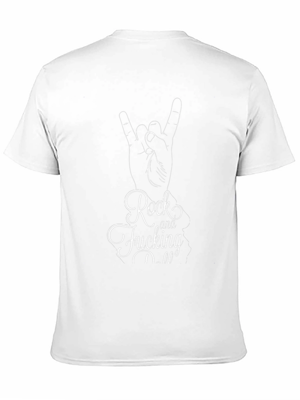 Rock and Fucking Roll Black T-Shirt