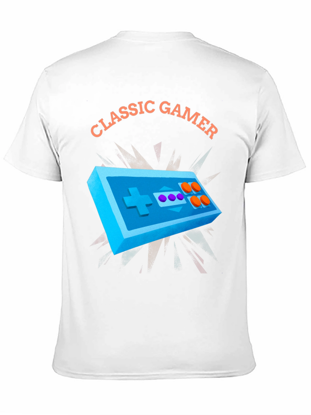 Classic Gamer T-Shirt - Retro Gaming Style