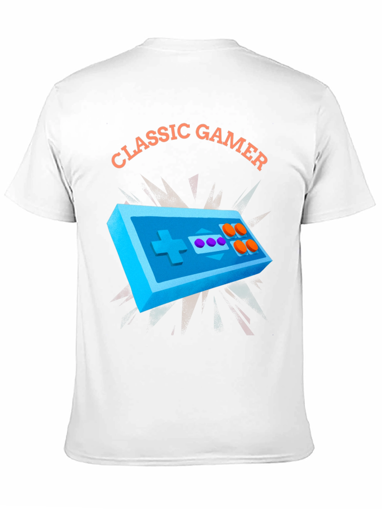 Classic Gamer T-Shirt - Retro Gaming Style